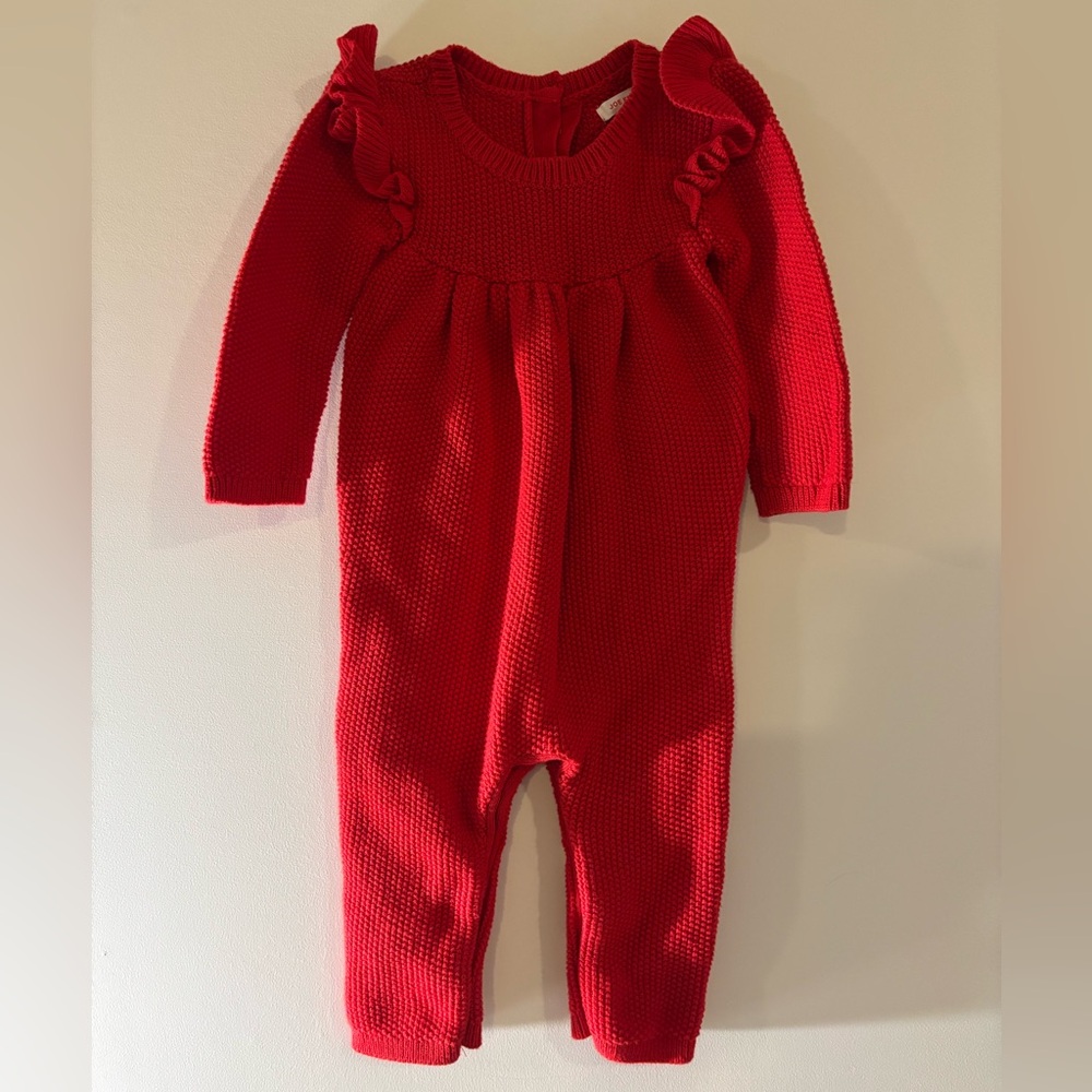 Joe Fresh Red Baby Onesie